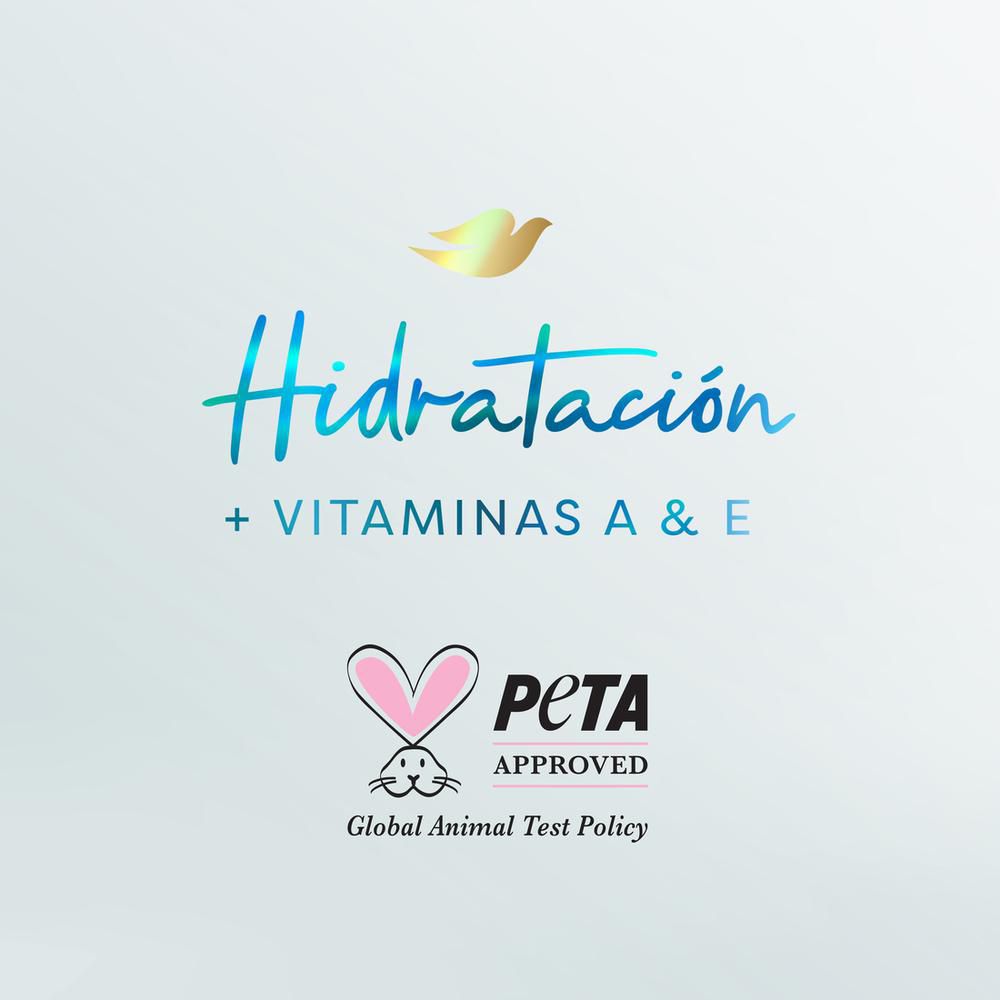 Acondicionador DOVE hidratación vitaminas A&E (400  ml) img #5