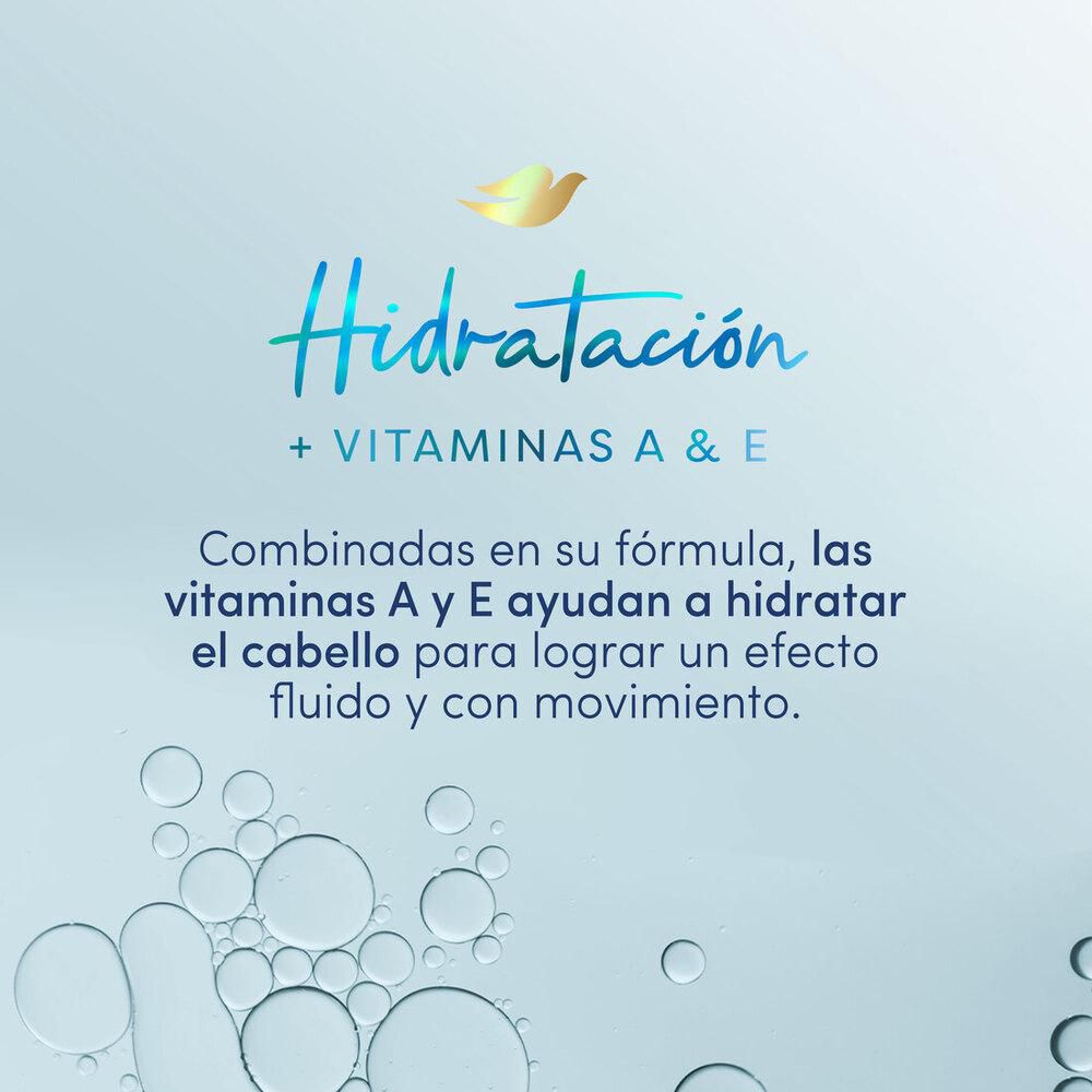 Acondicionador DOVE hidratación vitaminas A&E (400  ml) img #8
