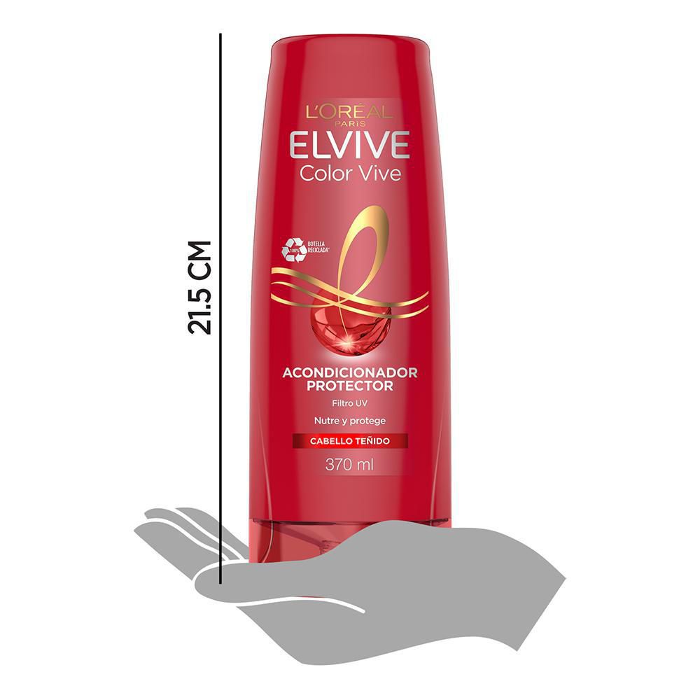 Acondicionador ELVIVE color vive filtro UV (370  ml) img #5