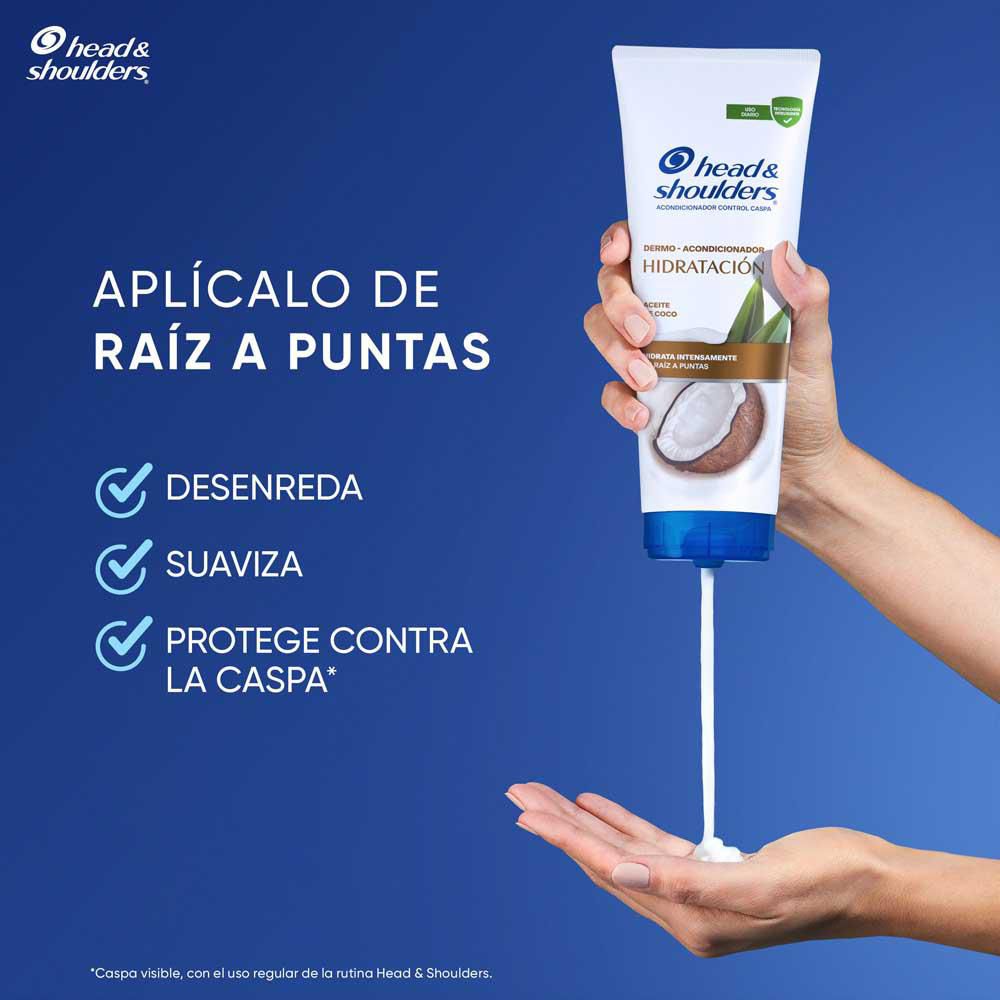 Acondicionador H&S control de caspa aceite de coco (300  ml) img #3