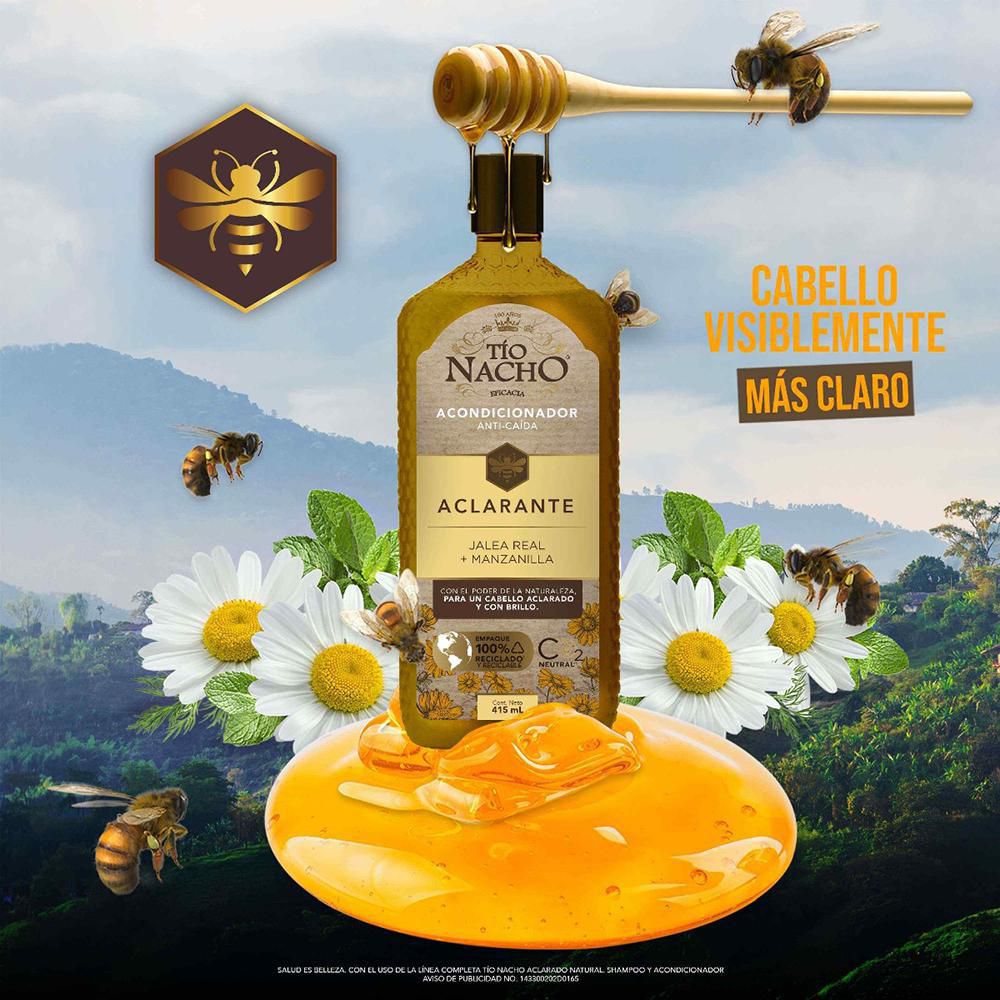 Acondicionador TIO NACHO aclarante, anticaída (415  ml) img #7