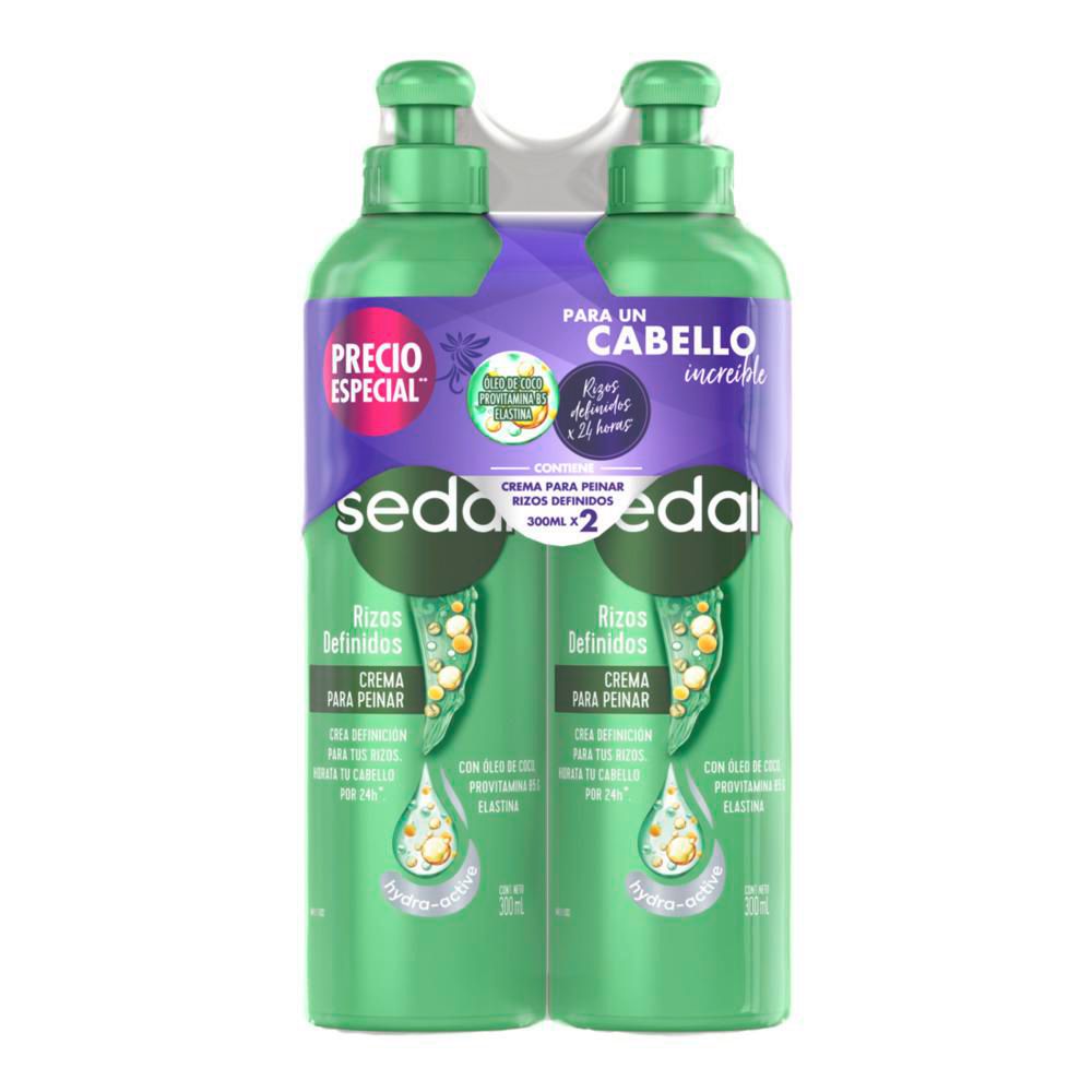 Crema para peinar SEDAL rizos definidos  (600  ml) img #2