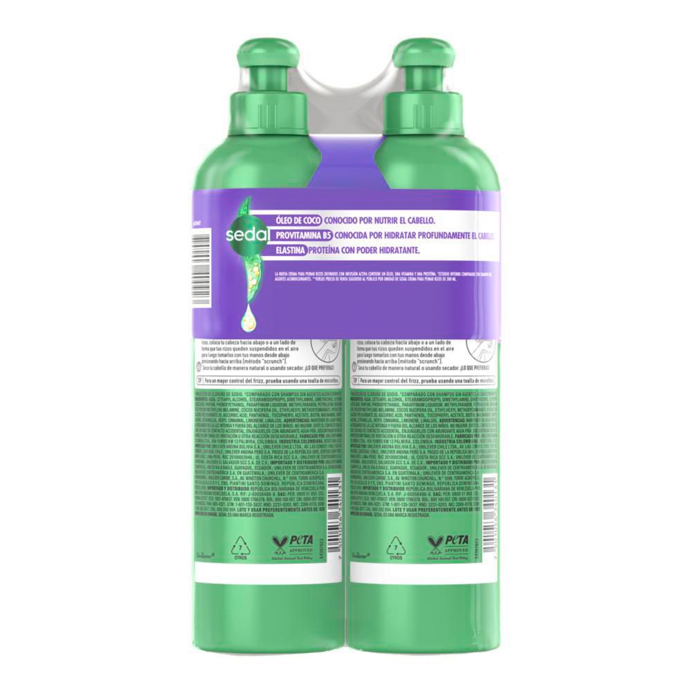 Crema para peinar SEDAL rizos definidos  (600  ml) img #3