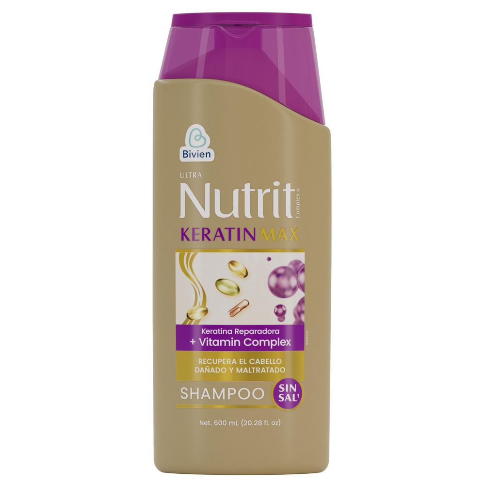 Shampoo ULTRA NUTRIT max sin sal (600  ml) img #2