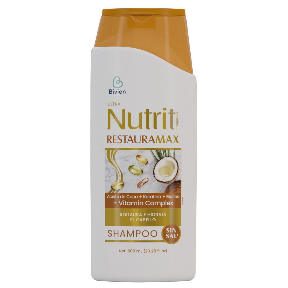 Shampoo ULTRA NUTRIT restaura max sin sal (600  ml) img #2