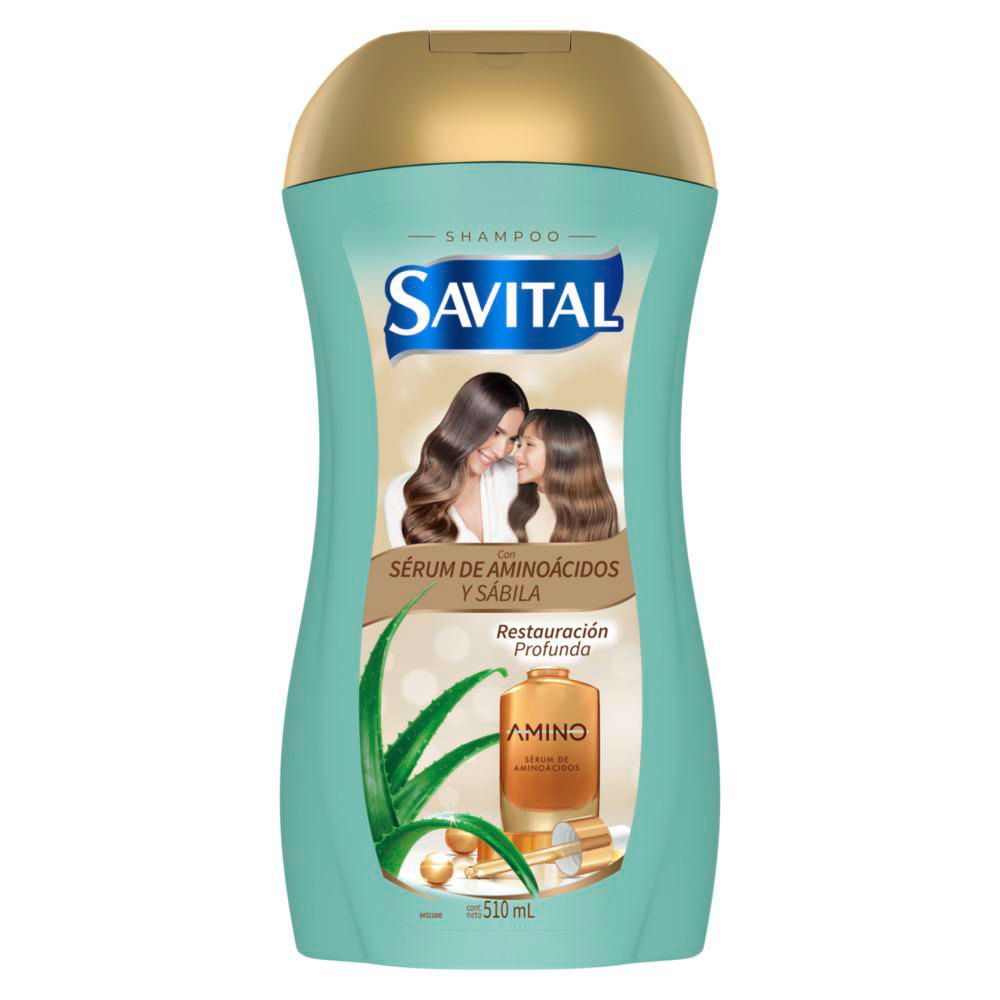Shampoo SAVITAL aminoácidos (510  ml) img #1