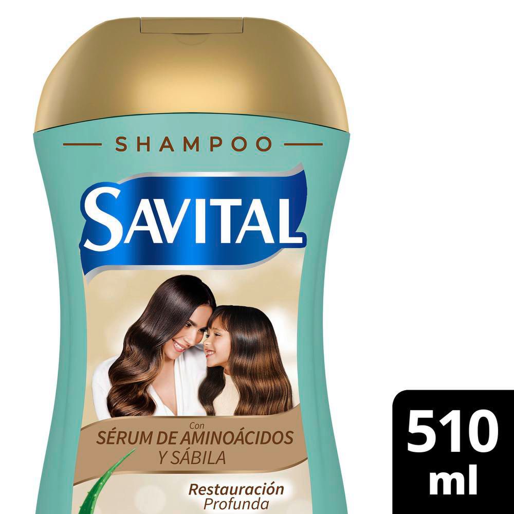 Shampoo SAVITAL aminoácidos (510  ml) img #2
