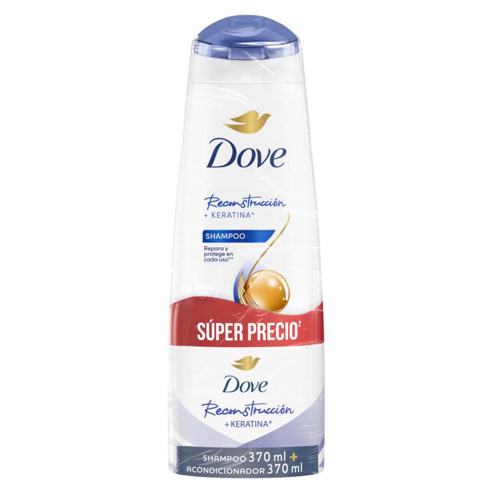 Shampoo DOVE reconstrucción completa (740  ml) img #3