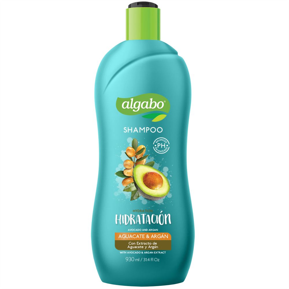 Shampoo ALGABO MARCA EXCLUSIVA con extracto de aguacate y argán (930  ml) img #1
