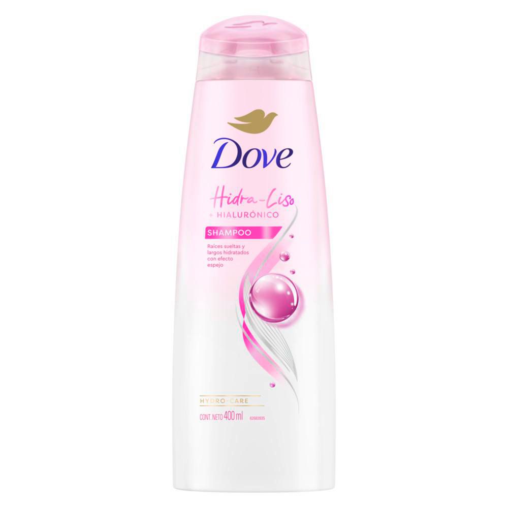 Shampoo DOVE hidra liso hialurónico (400  ml) img #1