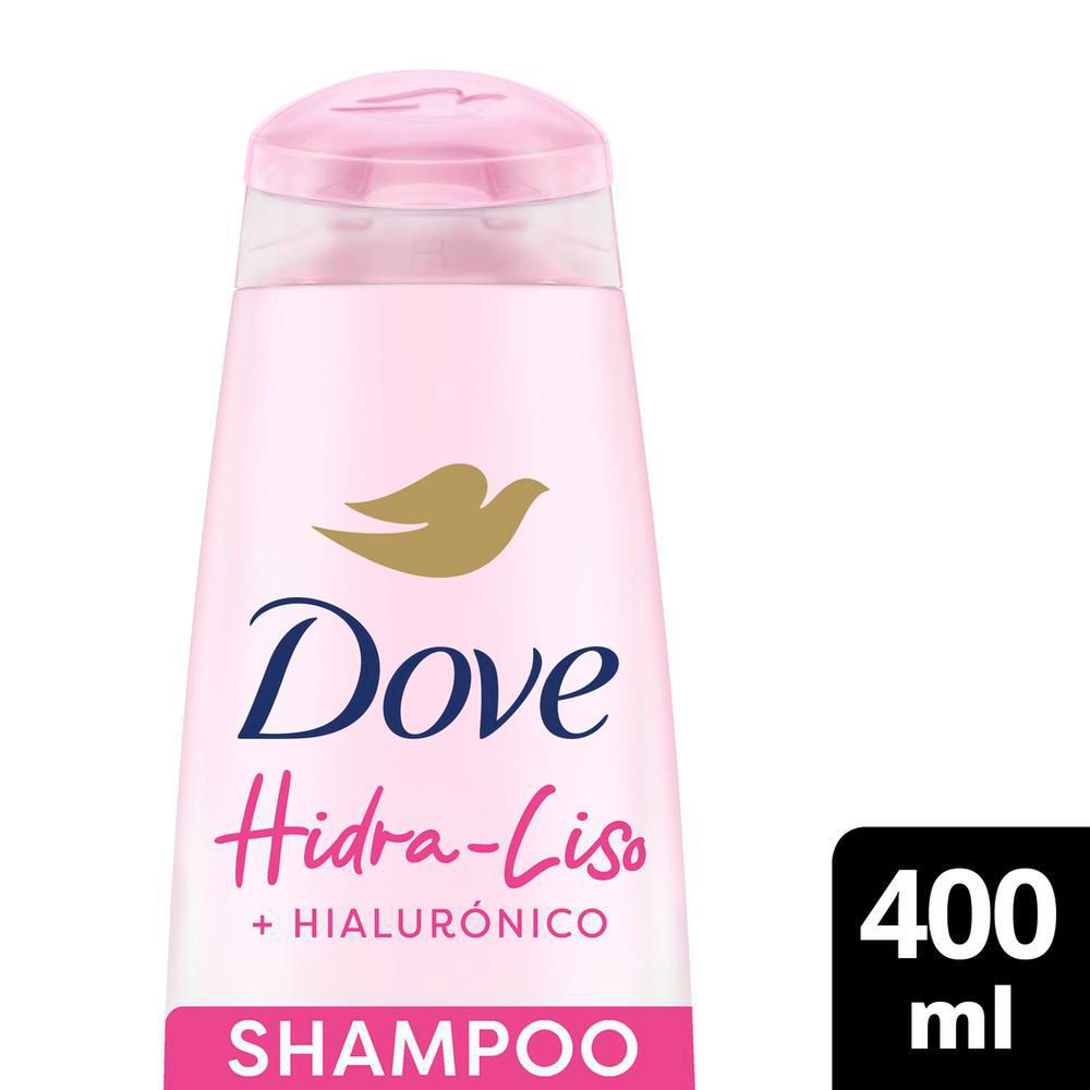 Shampoo DOVE hidra liso hialurónico (400  ml) img #2