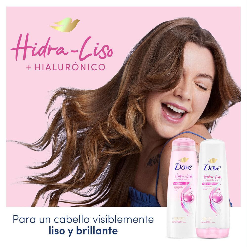 Shampoo DOVE hidra liso hialurónico (400  ml) img #8