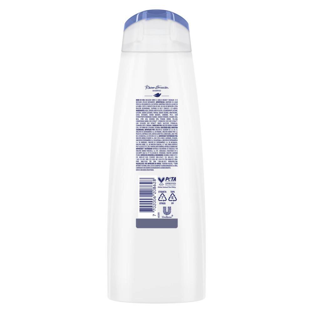 Shampoo DOVE reconstrucción completa (370  ml) img #4