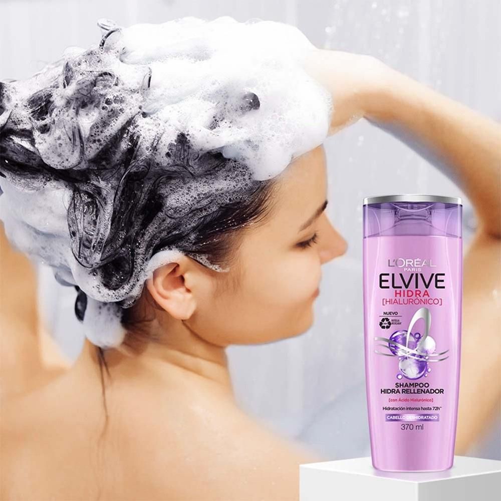 Shampoo ELVIVE hidra hialurónico (370  ml) img #6