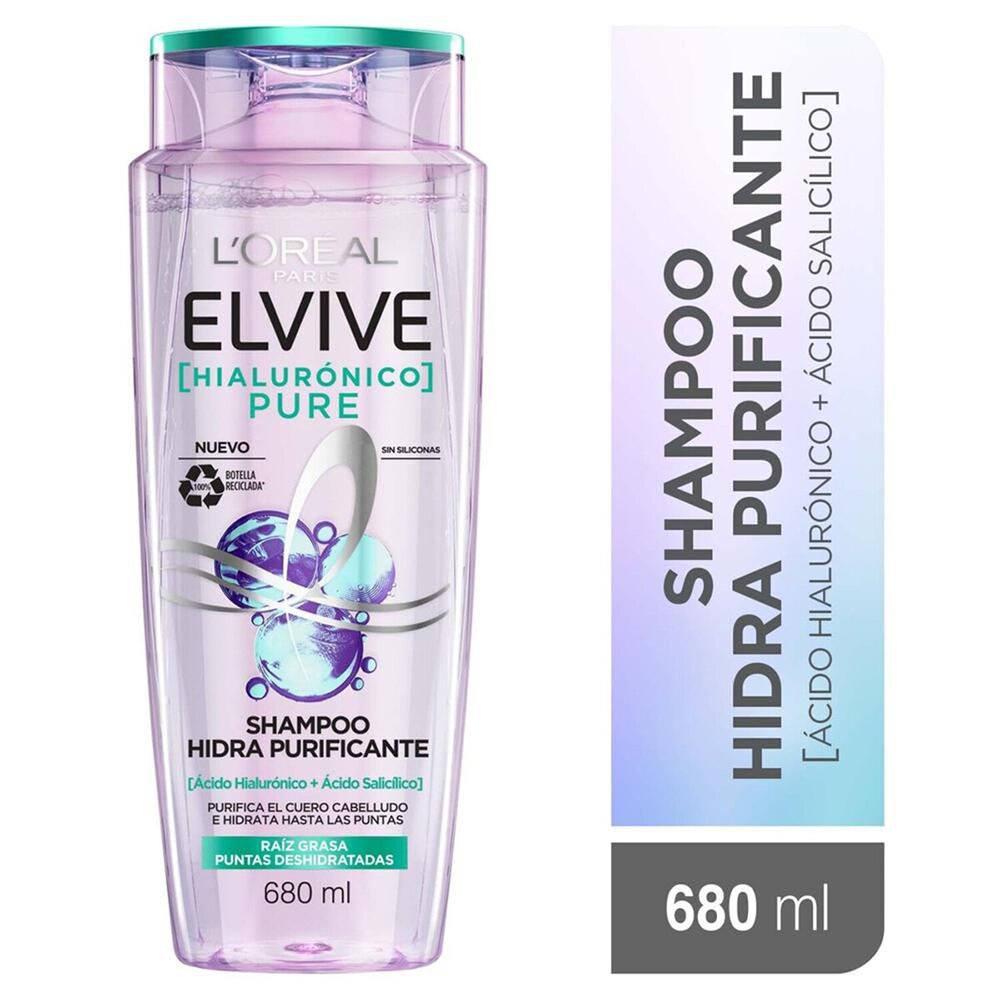 Shampoo ELVIVE hidra purificante pure (680  ml) img #1