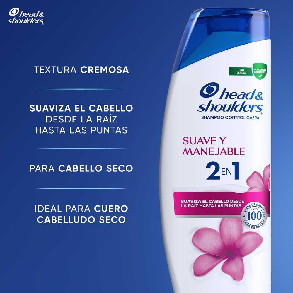 Shampoo H&S suave y manejable (180  ml) img #5