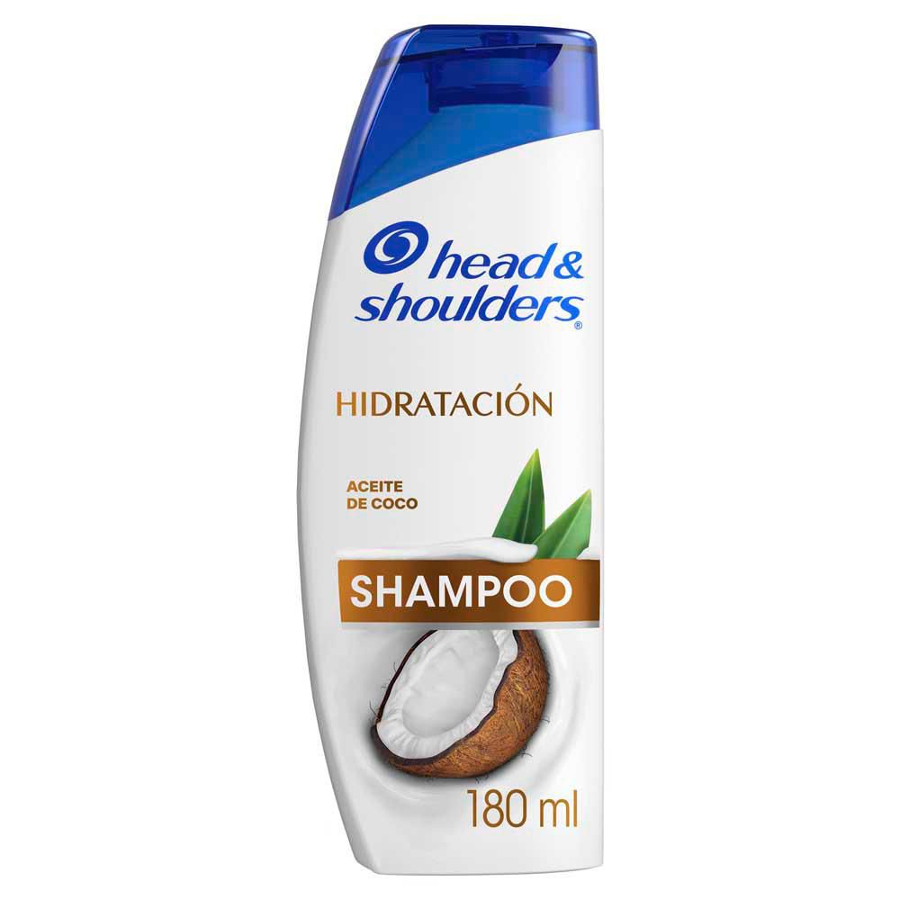 Shampoo H&S hidratación control caspa (180  ml) img #1