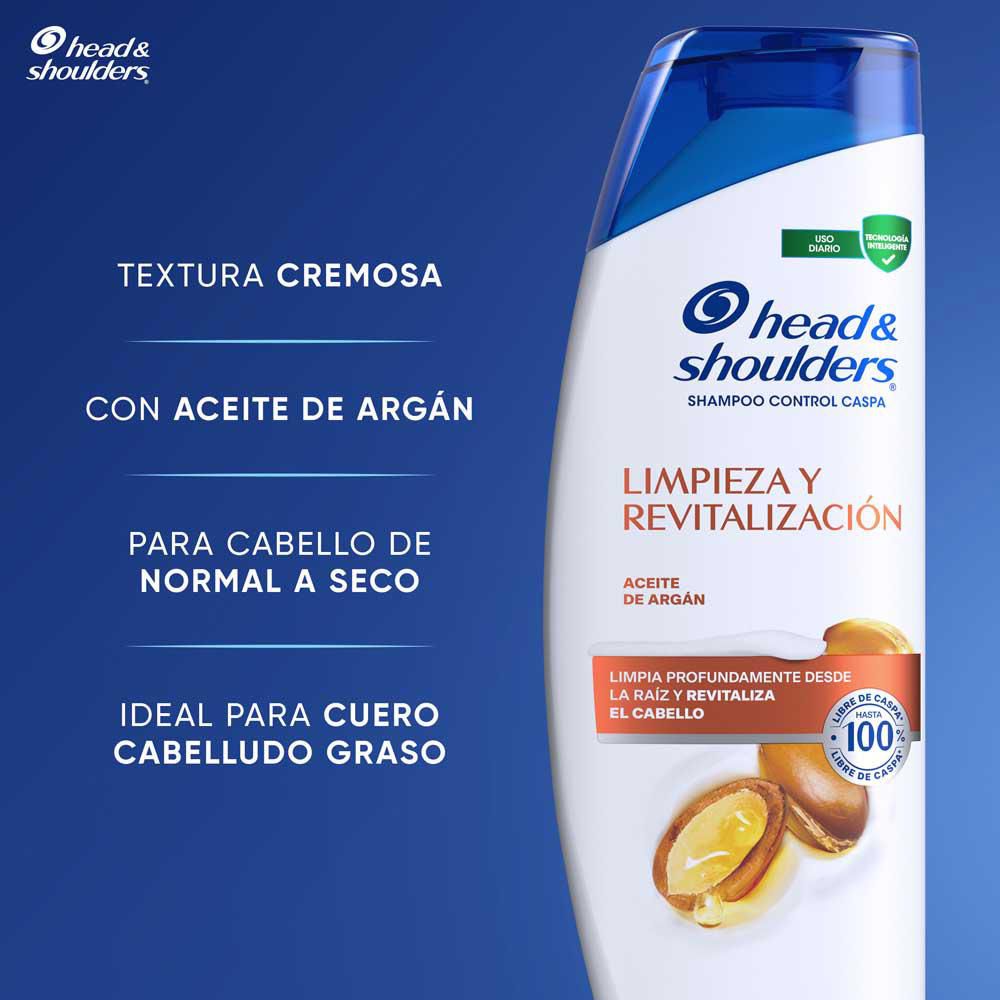 Shampoo H&S limpieza y revitalización (180  ml) img #5