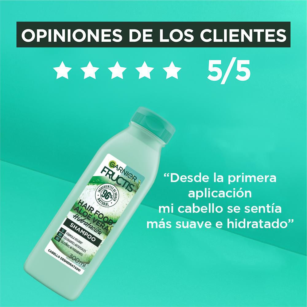 Shampoo HAIR FOOD aloe hidratación (300  ml) img #5