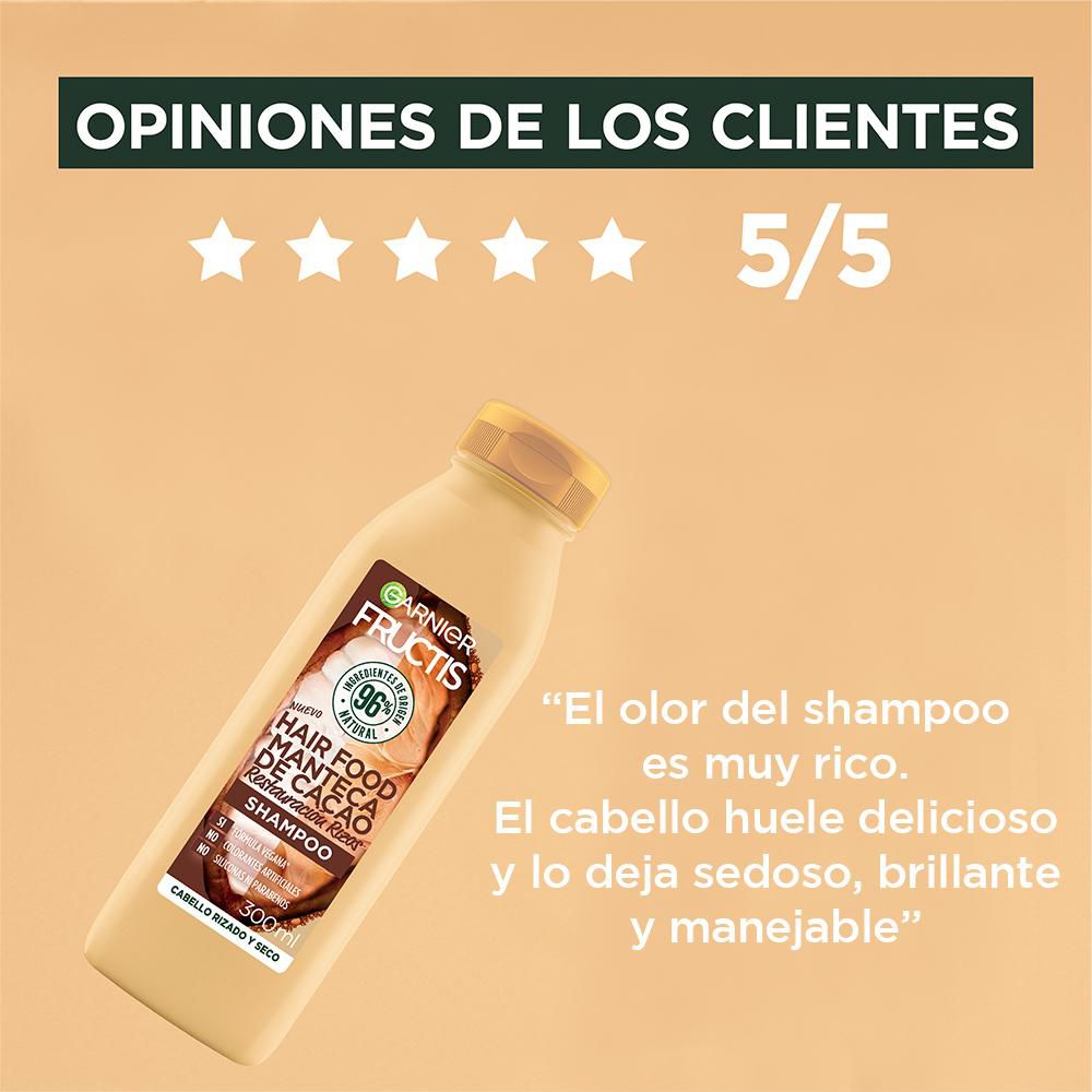 Shampoo HAIR FOOD cacao restauración rizos (300  ml) img #3