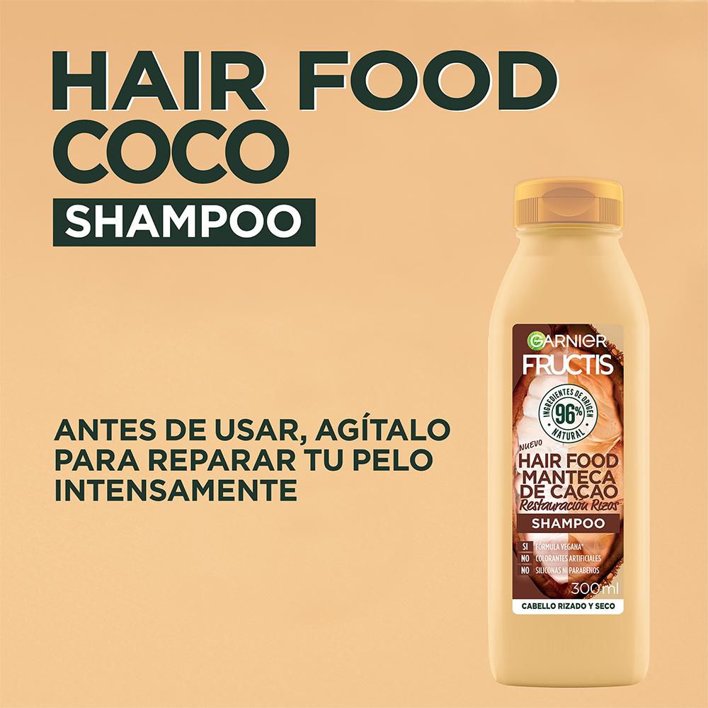 Shampoo HAIR FOOD cacao restauración rizos (300  ml) img #6