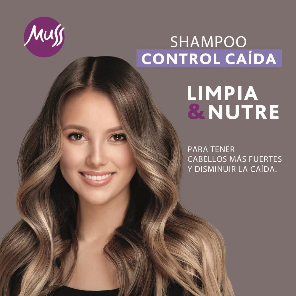 Shampoo MUSS control caída (400  ml) img #2
