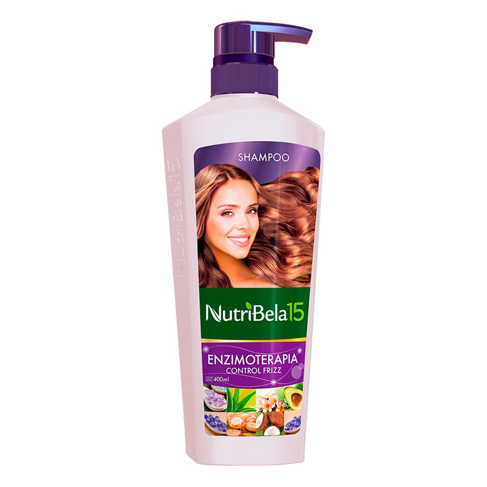 Shampoo NUTRIBELA enzimoterapia control frizz (400  ml) img #1