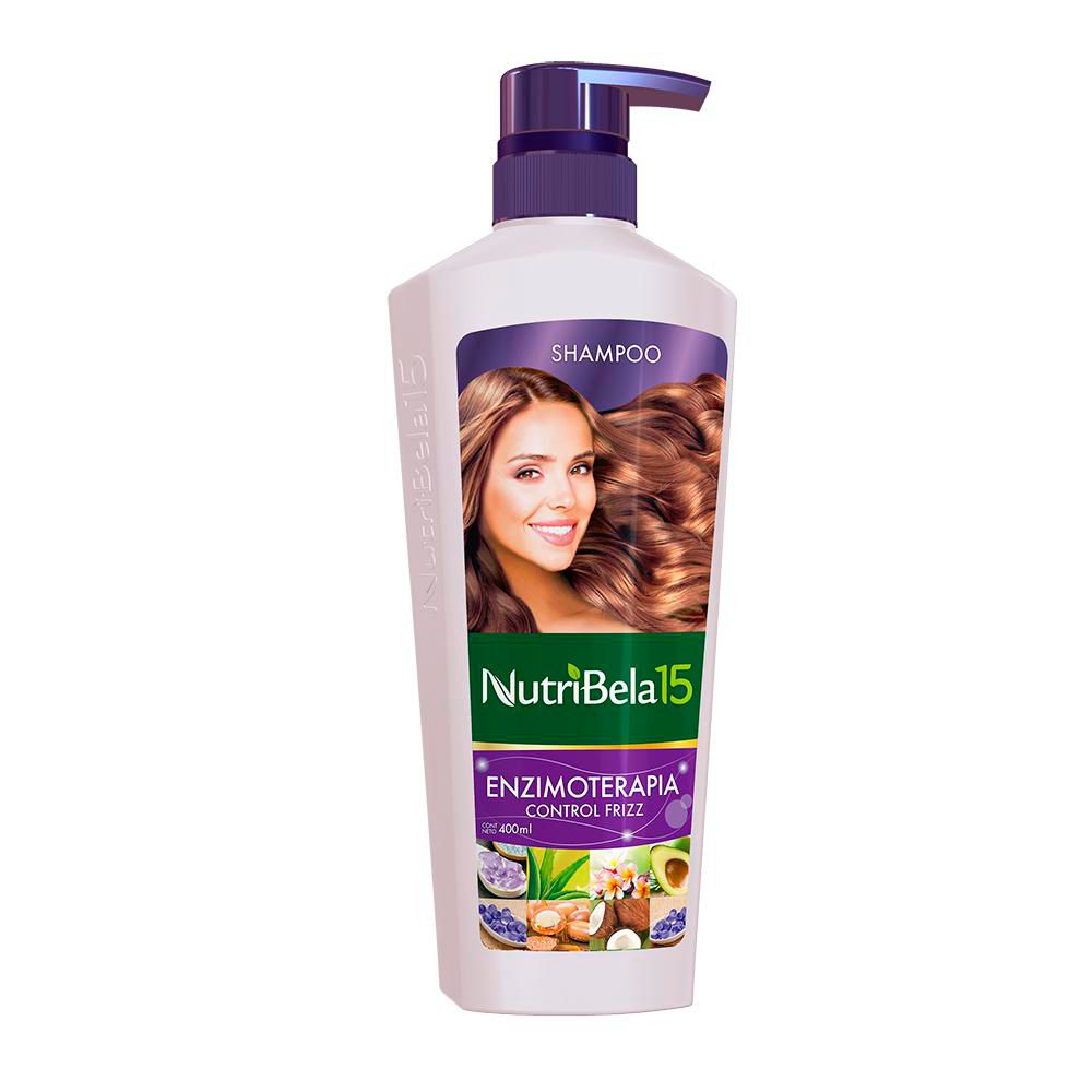 Shampoo NUTRIBELA enzimoterapia control frizz (400  ml) img #2