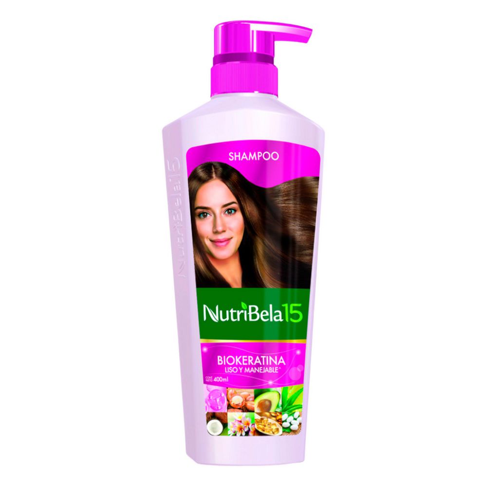 Shampoo NUTRIBELA biokeratina (400  ml) img #1