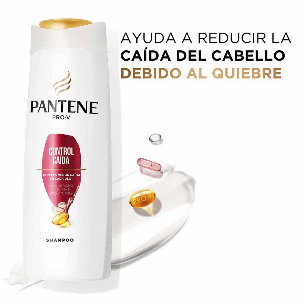Shampoo PANTENE control caída (400  ml) img #2