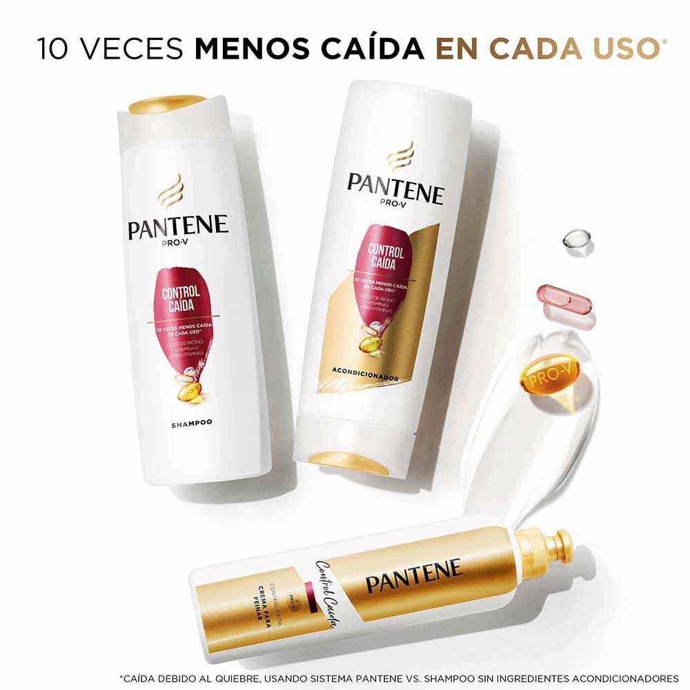 Shampoo PANTENE control caída (400  ml) img #5