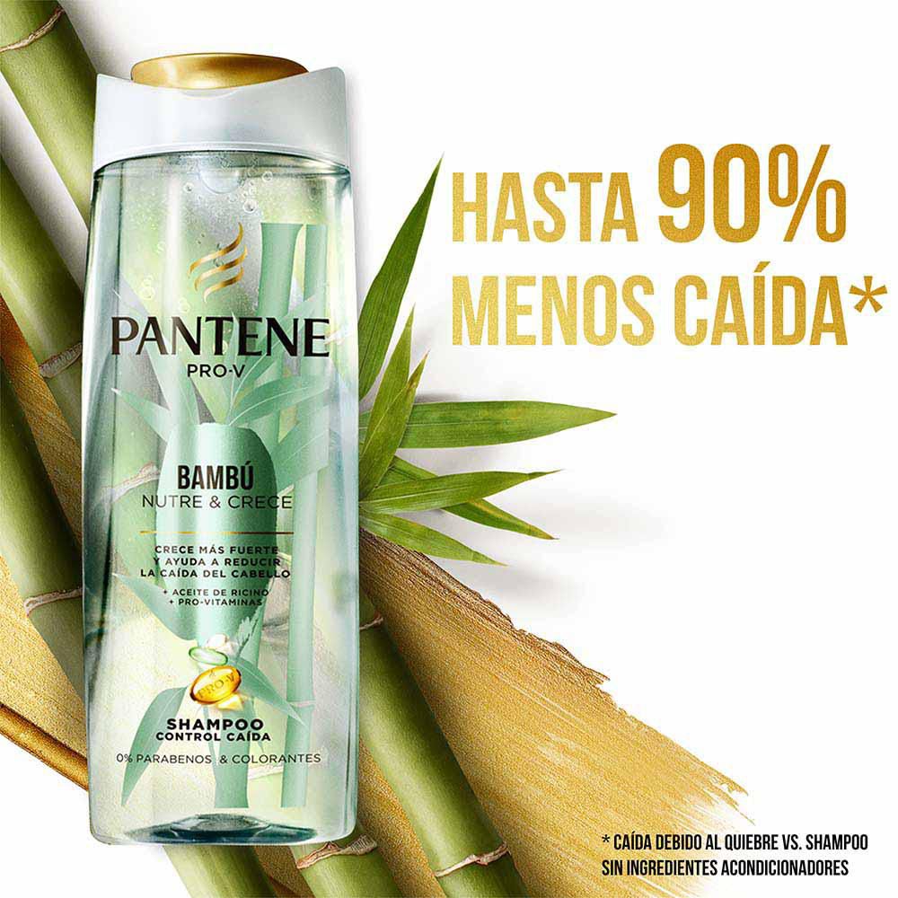 Shampoo PANTENE PROV bambú nutre & crece (750  ml) img #5