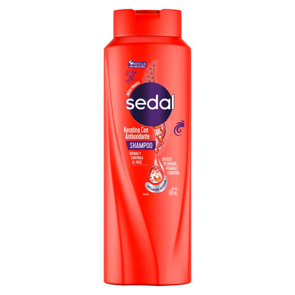 Shampoo SEDAL keratina con antioxidandes (650  ml) img #2