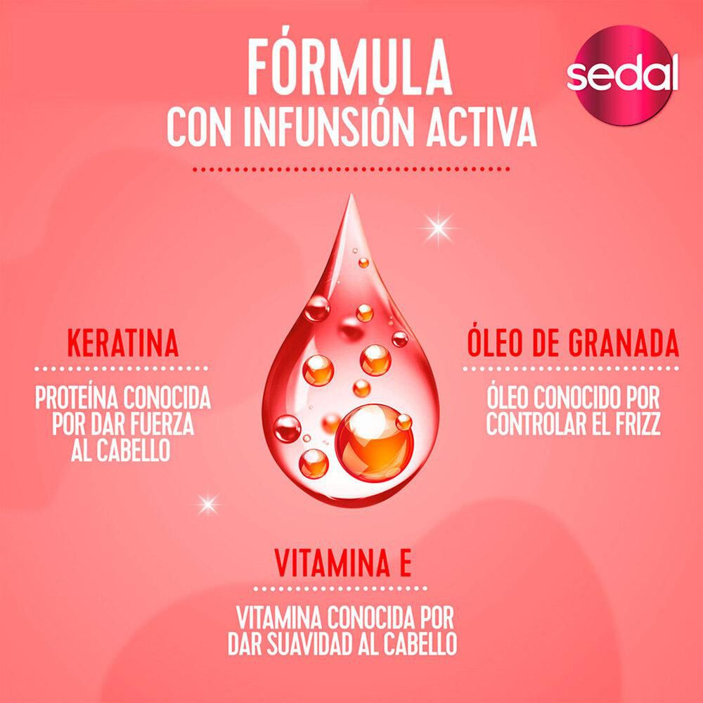 Shampoo SEDAL keratina con antioxidandes (650  ml) img #8
