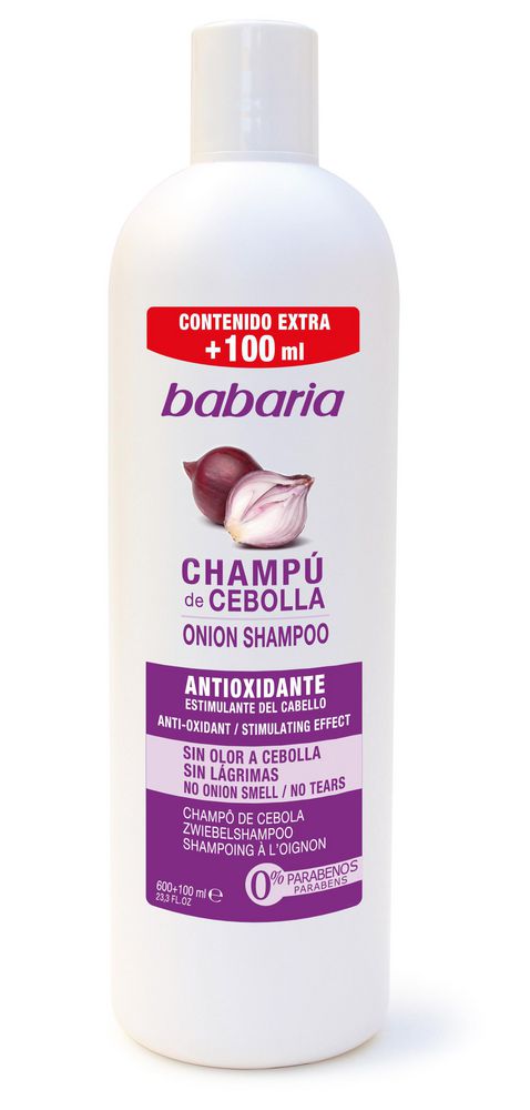 Shampoo BABARIA de cebolla (700  ml) img #1