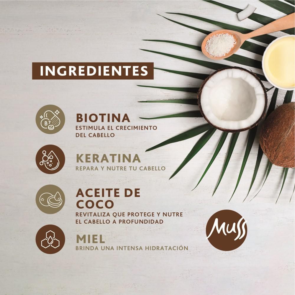 Shampoo MUSS hidratación intensa (400  ml) img #3