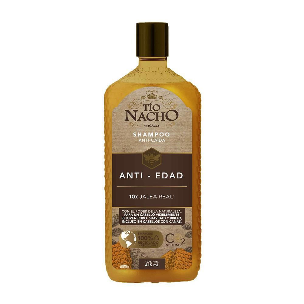 Shampoo TIO NACHO jalea real antiedad jalea real (415  ml) img #1