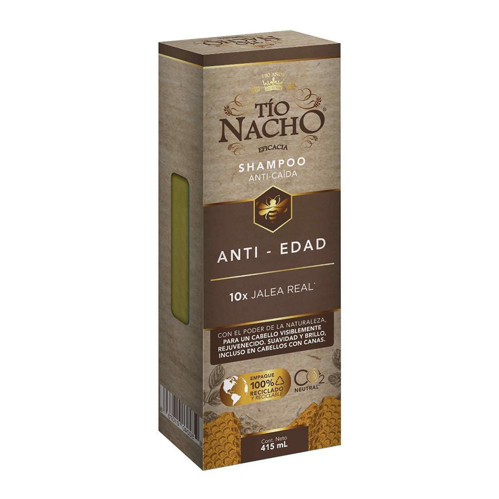 Shampoo TIO NACHO jalea real antiedad jalea real (415  ml) img #3