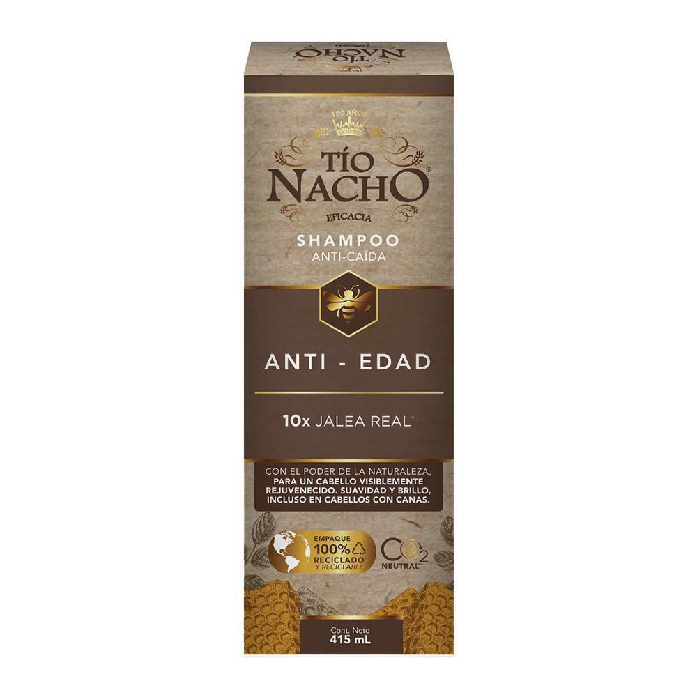 Shampoo TIO NACHO jalea real antiedad jalea real (415  ml) img #4