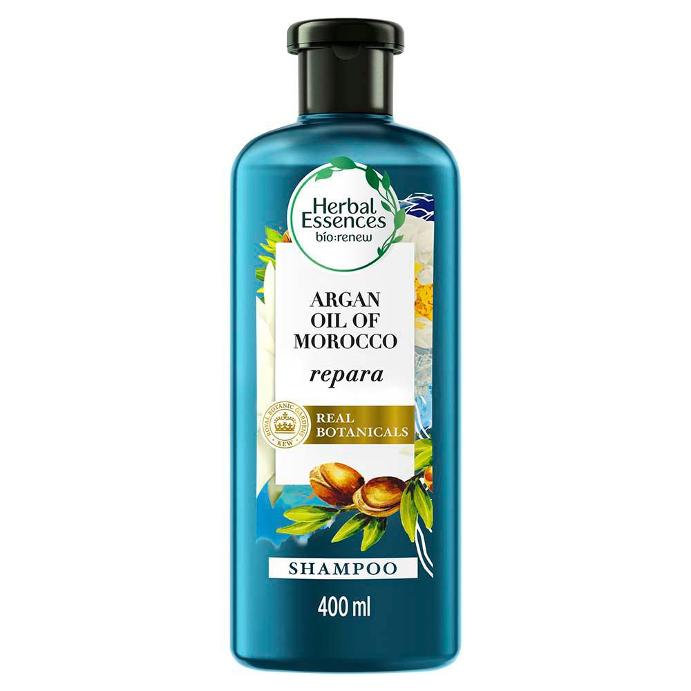 Shampoo HERBAL ESSENCES BIO RENEW con aceite de argán de marruecos (400  ml) img #1