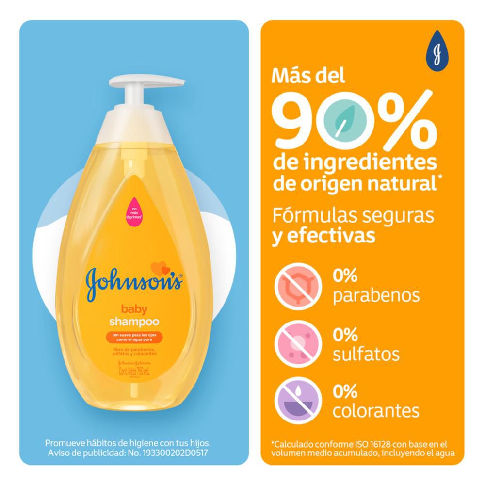 Shampoo JOHNSON S baby original (750  ml) img #4