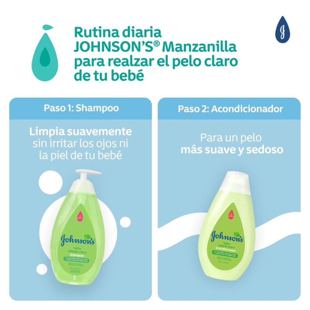 Shampoo JOHNSON S baby manzanilla (400  ml) img #5