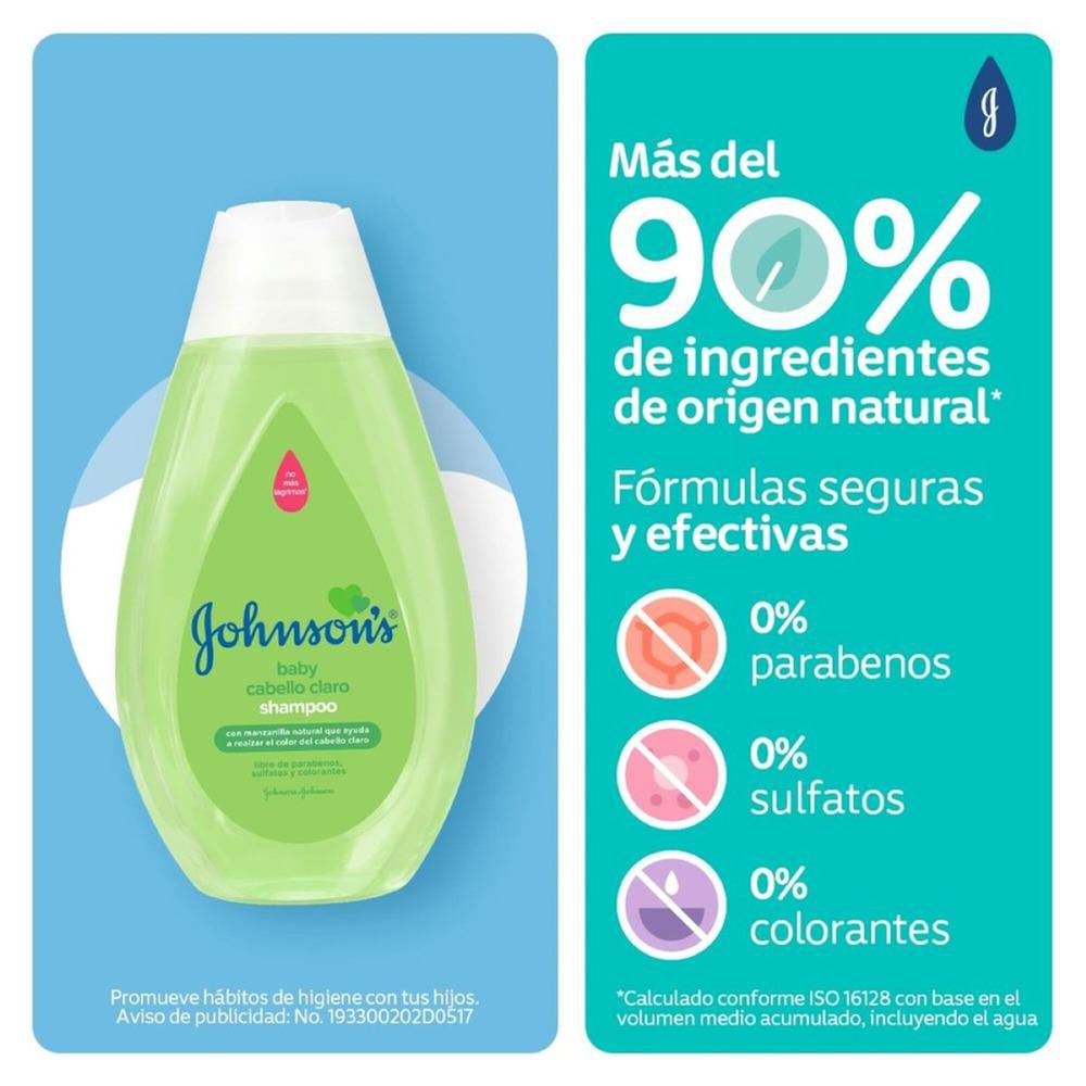 Shampoo JOHNSON S baby manzanilla (750  ml) img #4