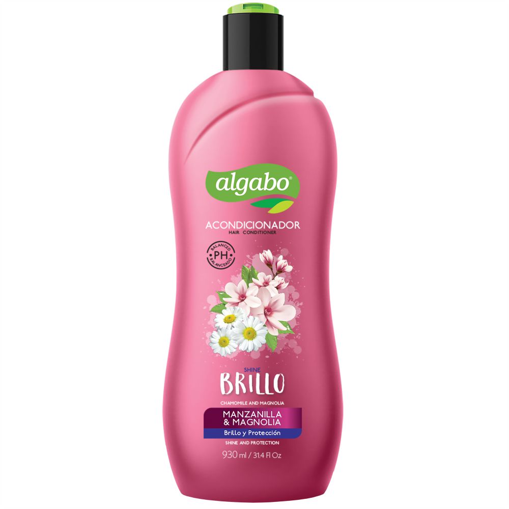 Acondicionador ALGABO MARCA EXCLUSIVA manzanilla y magnolia (930  ml) img #1