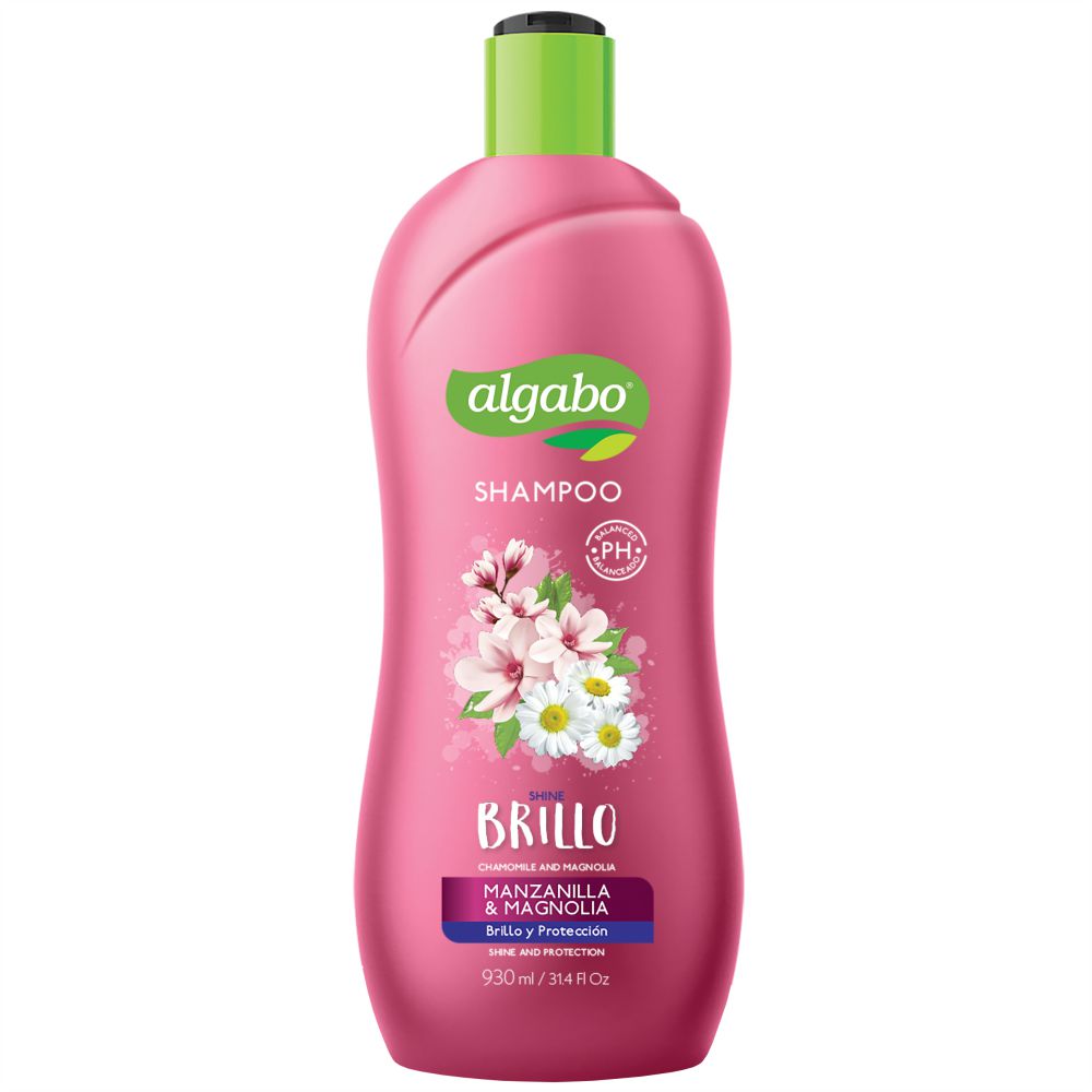 Shampoo ALGABO MARCA EXCLUSIVA manzanilla y magnolia (930  ml) img #1
