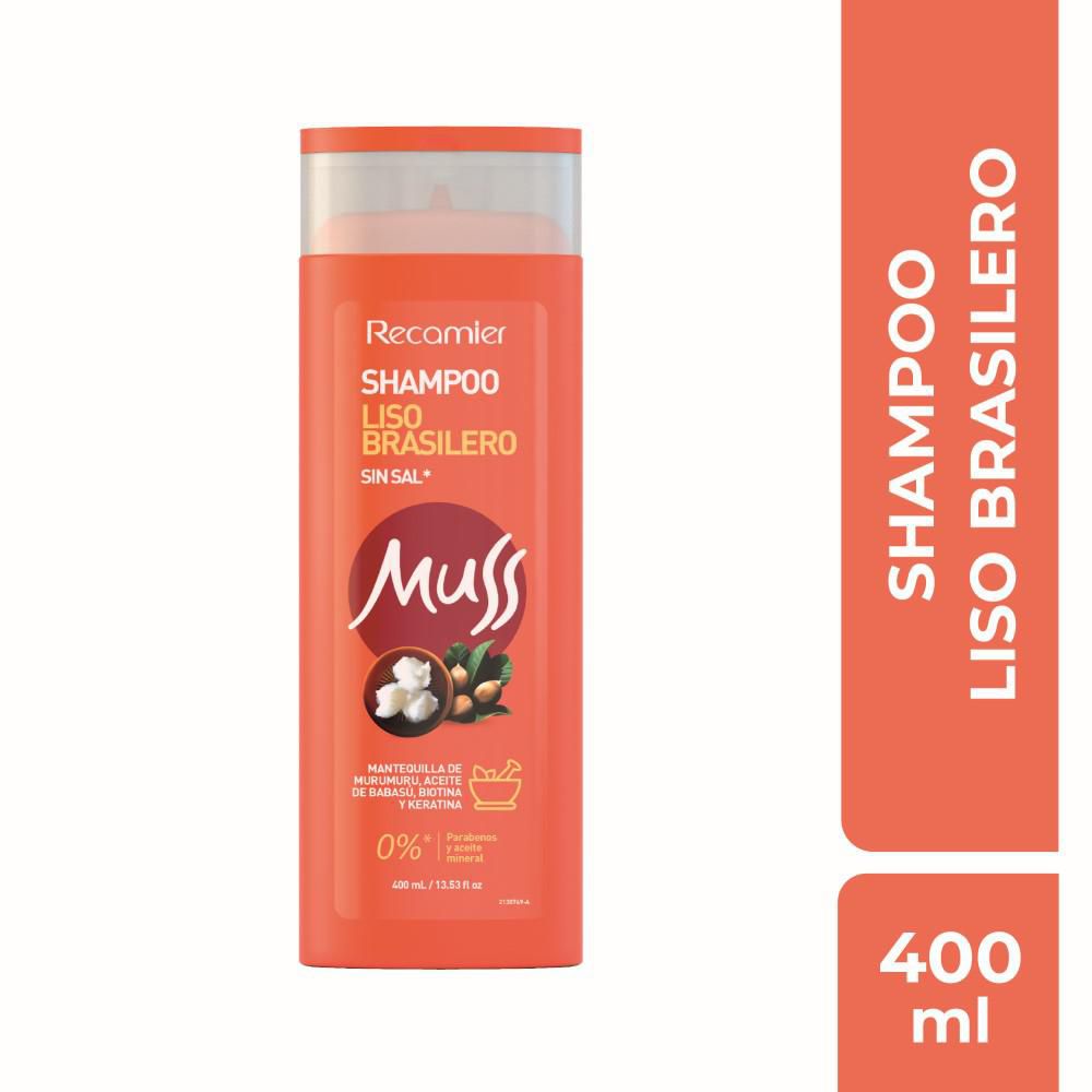 Shampoo MUSS liso brasilero (400  ml) img #1