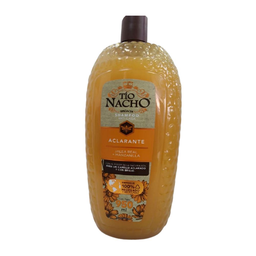 Shampoo TIO NACHO aclarante jalea real (950  ml) img #2
