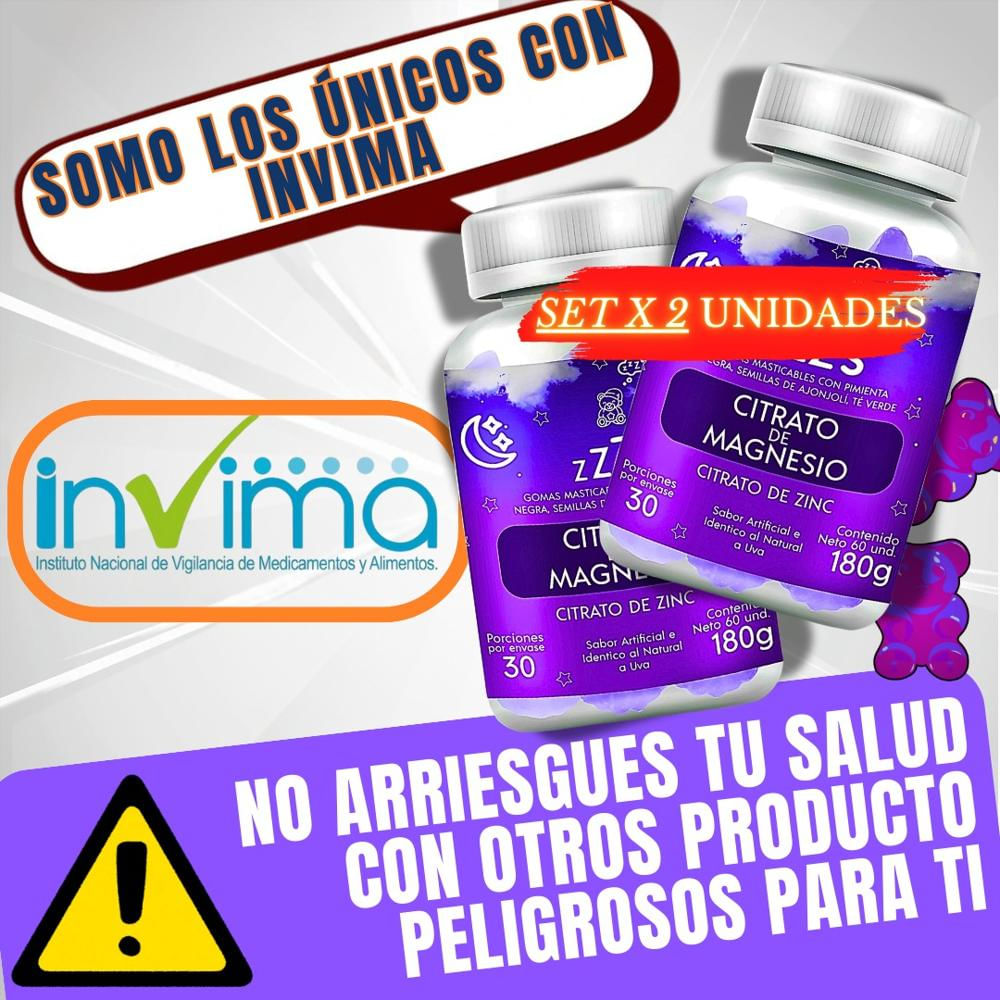 Set X 2 Gomitas Para Dormir Profundo img #2