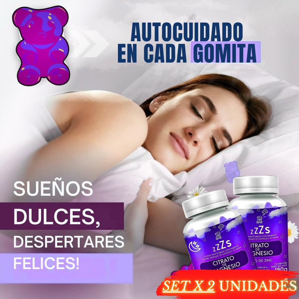 Set X 2 Gomitas Para Dormir Profundo img #5