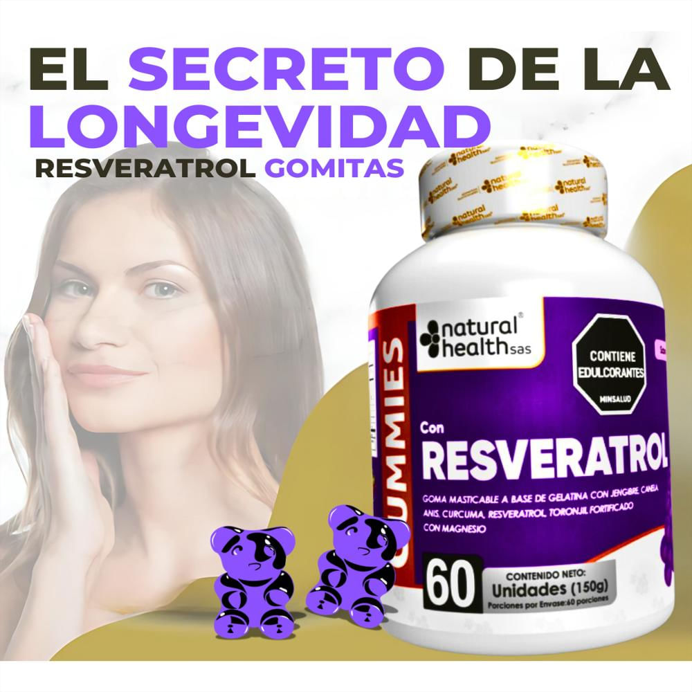 Resveratrol Original Gomas img #2